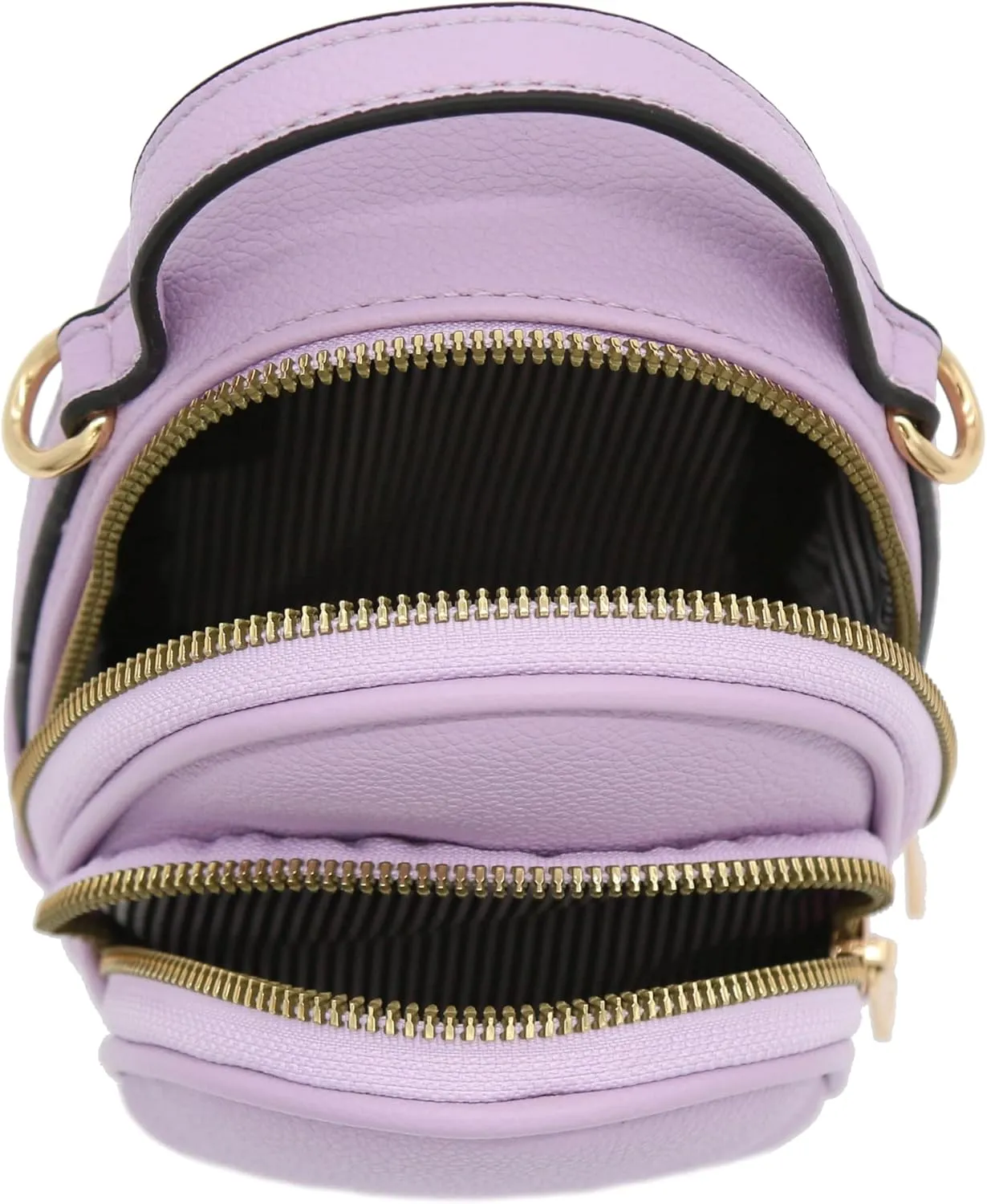 FashionPuzzle Two Compartment Mini Crossbody Bag