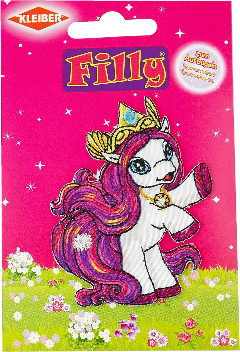 Filly Elves Juwel Iron on Motif, One Size, Pink