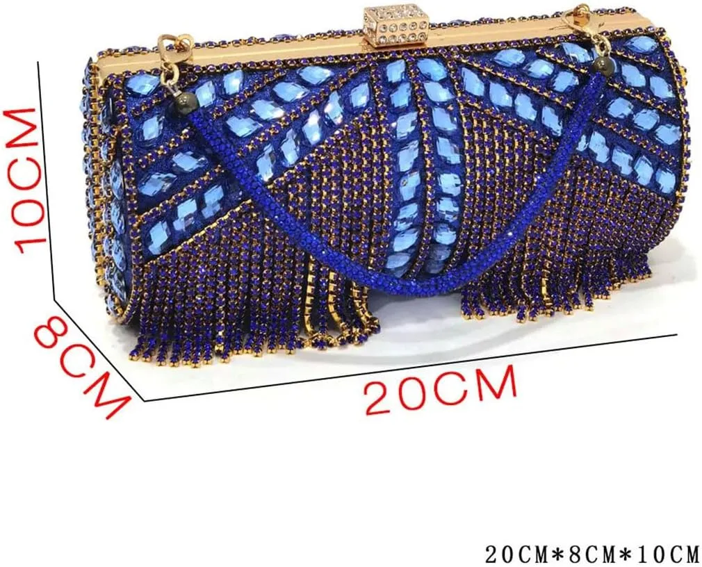 Floral Rhinestone Evening Banquet Clutch Bag Pointed Toe Comfortable Heels Set