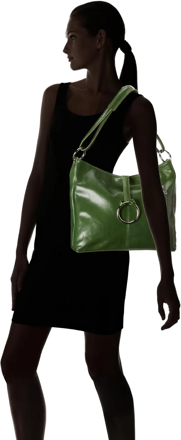 Floto Luggage Zip Pocket Tavoli Tote, Green, Medium
