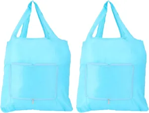 Folding Reusable Bag Lip Gloss Containers Tote Pouch Pocket Shopping Bag Supermarket Storage Bags