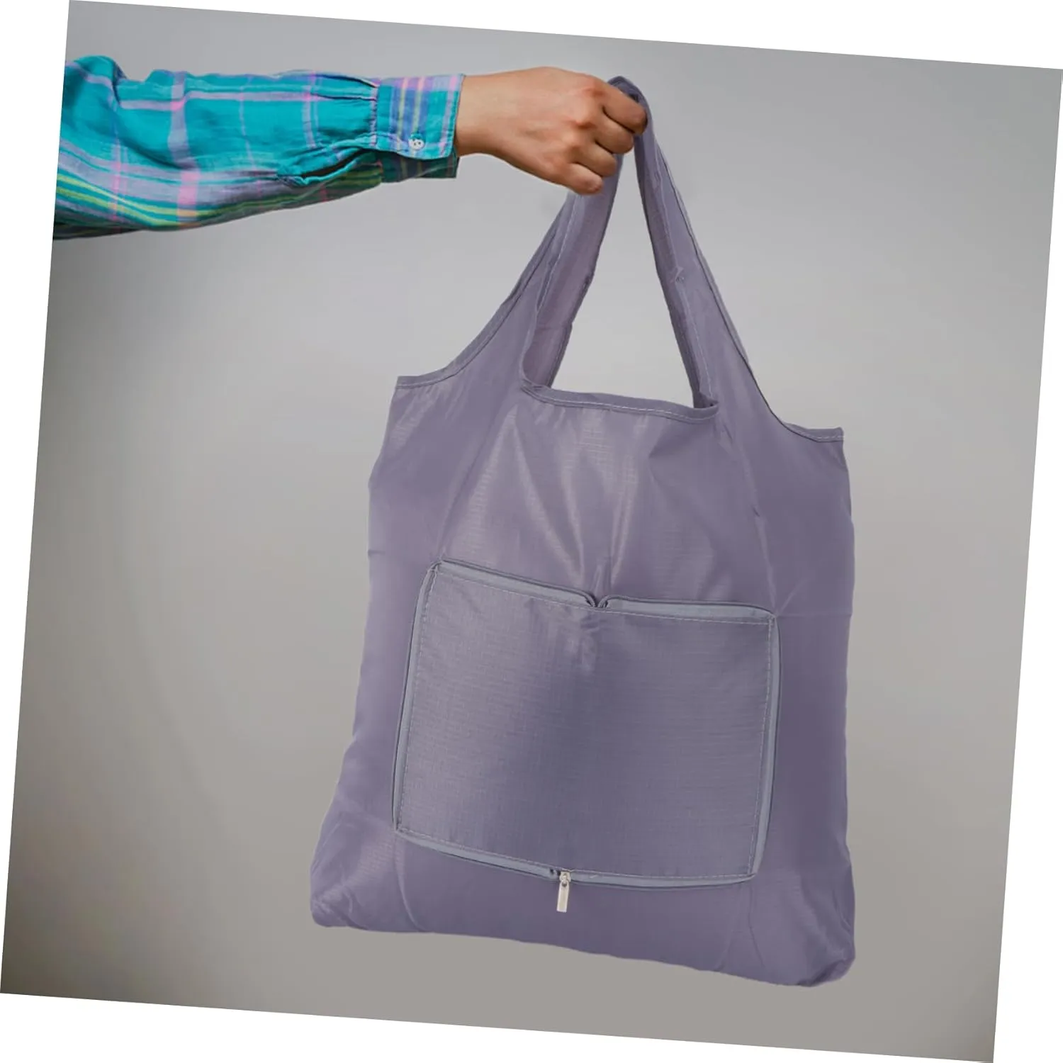 Folding Reusable Bag Lip Gloss Containers Tote Pouch Pocket Shopping Bag Supermarket Storage Bags