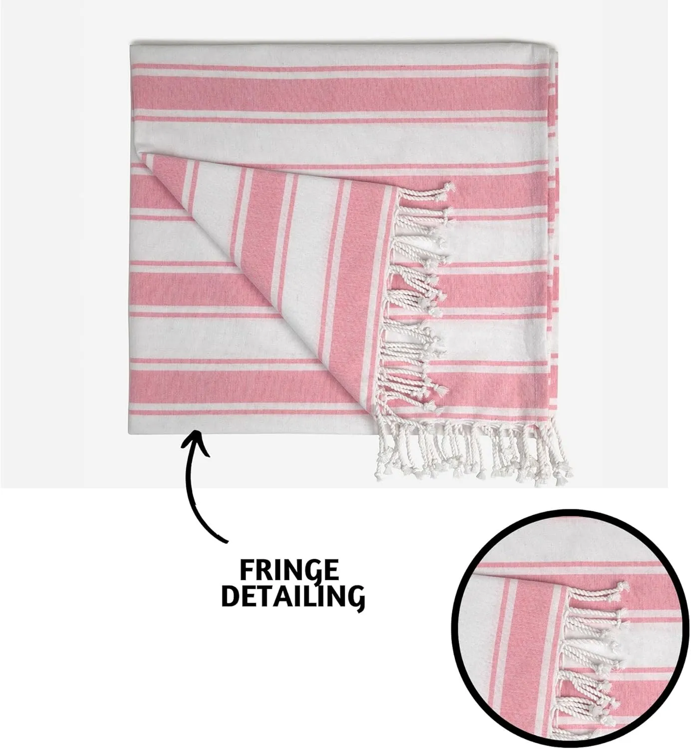 Folkulture Turkish Beach Towel with Tote Bag | Oversized (40 x 70) Quick Dry Bath Towels for Adults, Swimming Pool, Travel | Large Lightweight Beach Blanket Waterproof, Sandproof Beach Accessories