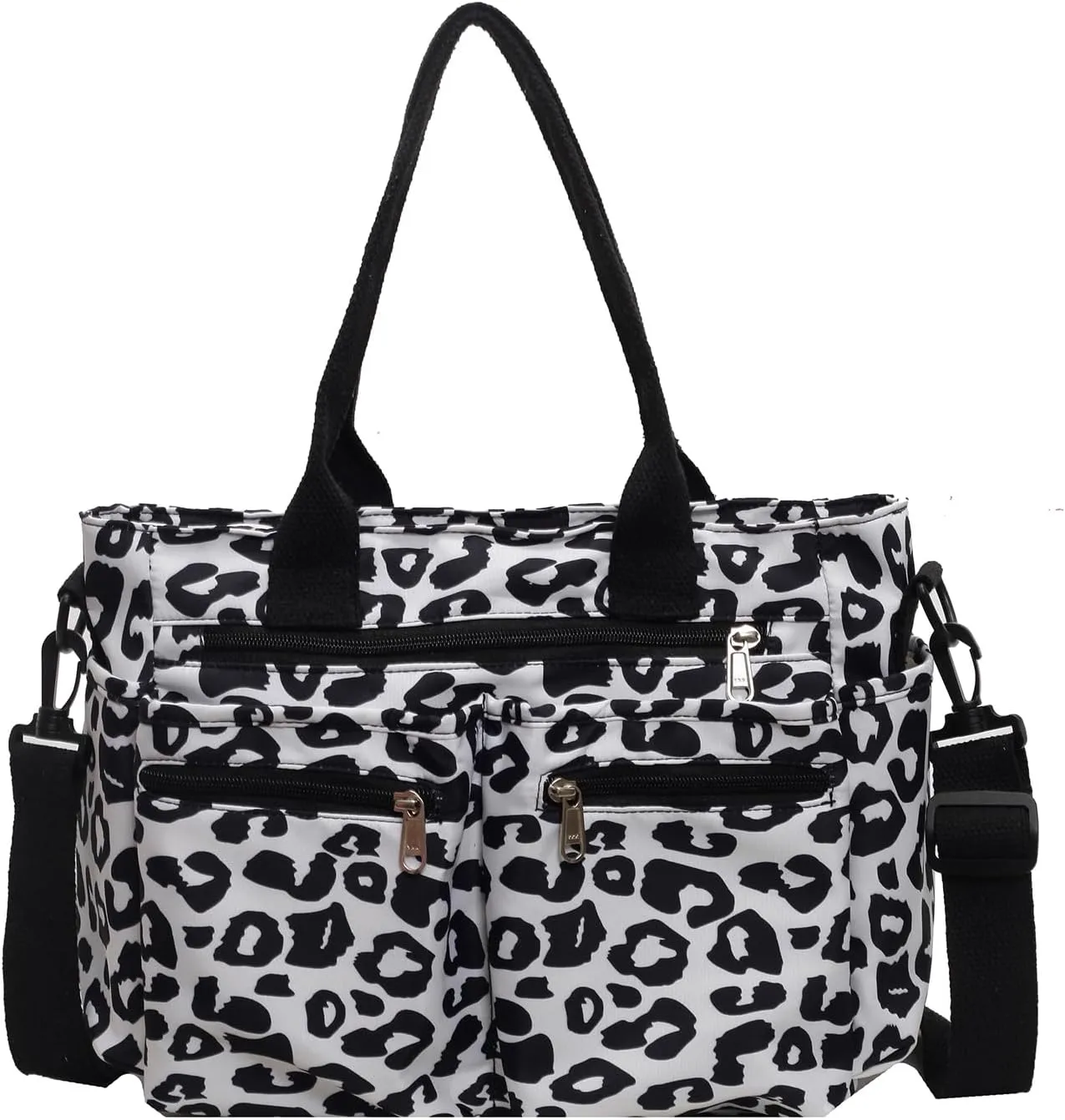 FOTN Cherry Tote Bag for Women, Everyday Work Tote,Large CanvasTote Purse with Multiple Pockets for Travel Daily Use