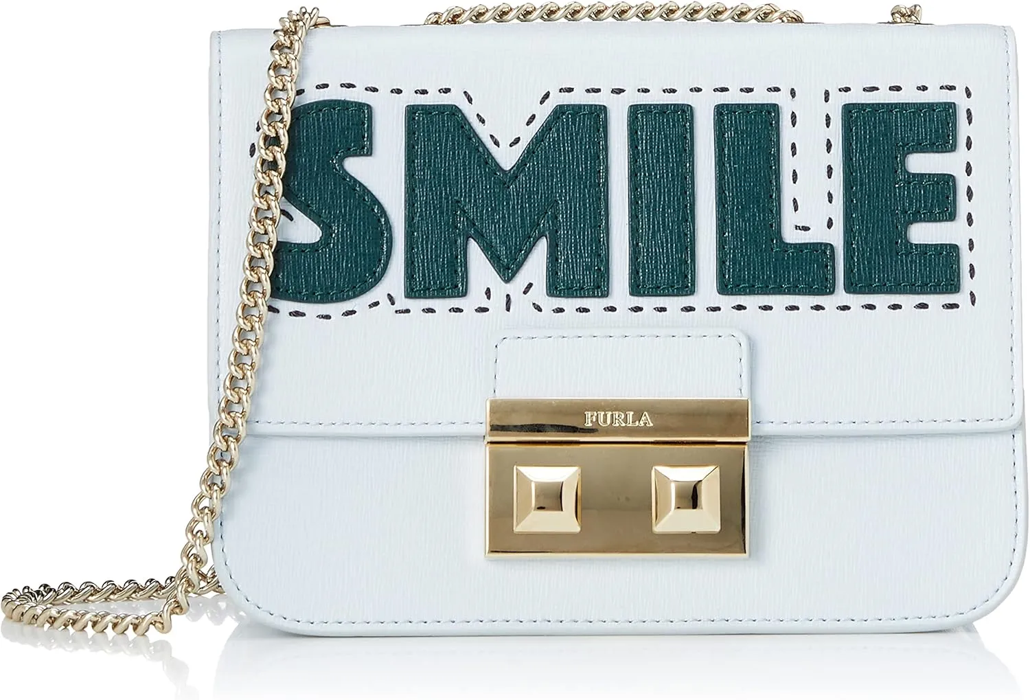 Furla 1007-34600 BELLA MINI CROSSBODY SMILE Women's Shoulder Bag, RUGIADA f