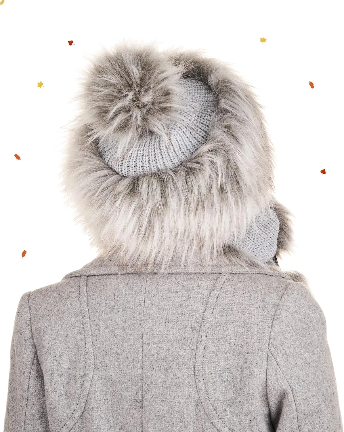 Futrzane Classic Ear Flaps Hat - Fur Trapper Hat for Women - Winter Ushanka Hat