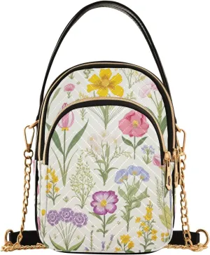 GAIGEO Elephant Colorful Geometric Women's Crossbody Bag, Small Purses for Women Crossbody, Crossbody Travel Purses for Women