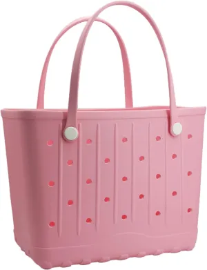 GBB Rubber Large Beach Tote Bag Portable Travel Bag Waterproof Travel Handbags for Beach all Purpose Storage Bags