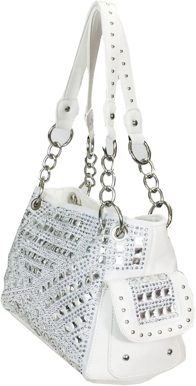 Gem Studded Rhinestone Concealed and Carry Purse
