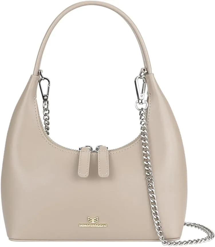 Genuine Leather Small Handbags for Women Fashion Casual Chain Shoulder Crossbody Bag 2600