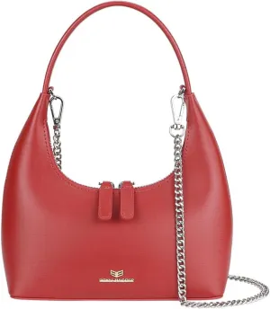 Genuine Leather Small Handbags for Women Fashion Casual Chain Shoulder Crossbody Bag 2600