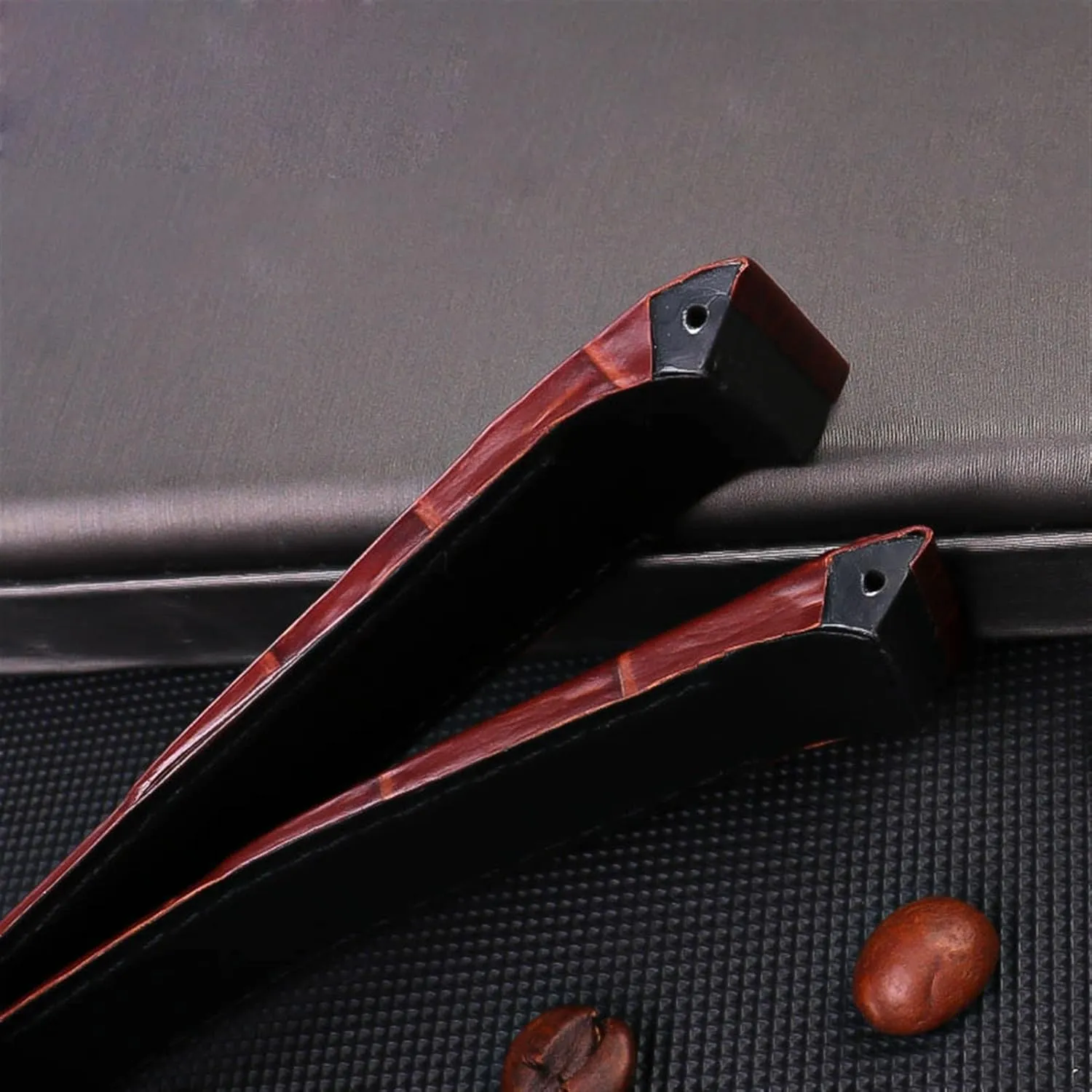 Genuine Leather Watch Strap for Cartier Santos 100 Leather 20mm 23mm Watchband (Color : Brown-Silver, Size : 23mm)