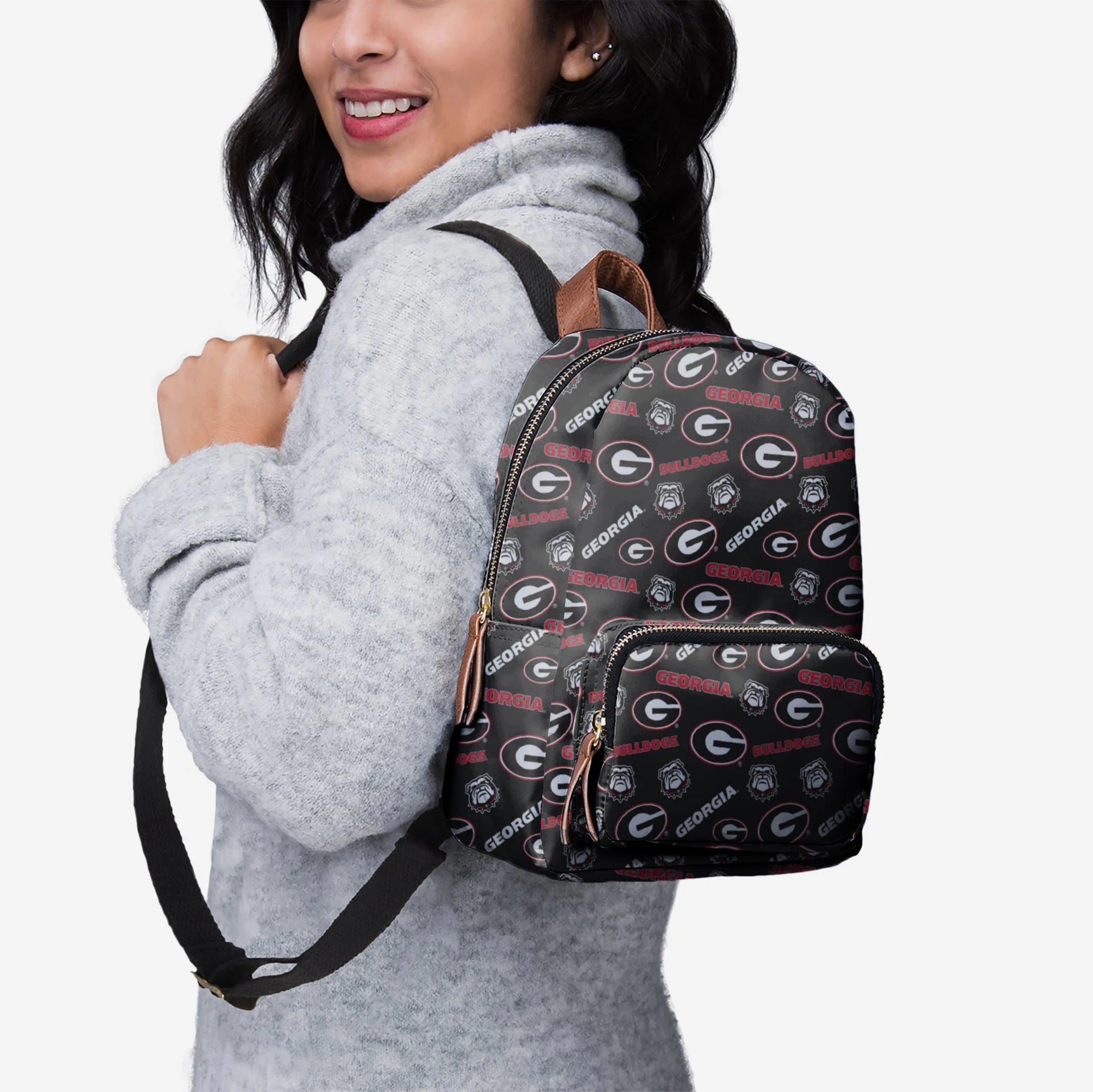 Georgia Bulldogs Printed Collection Mini Backpack