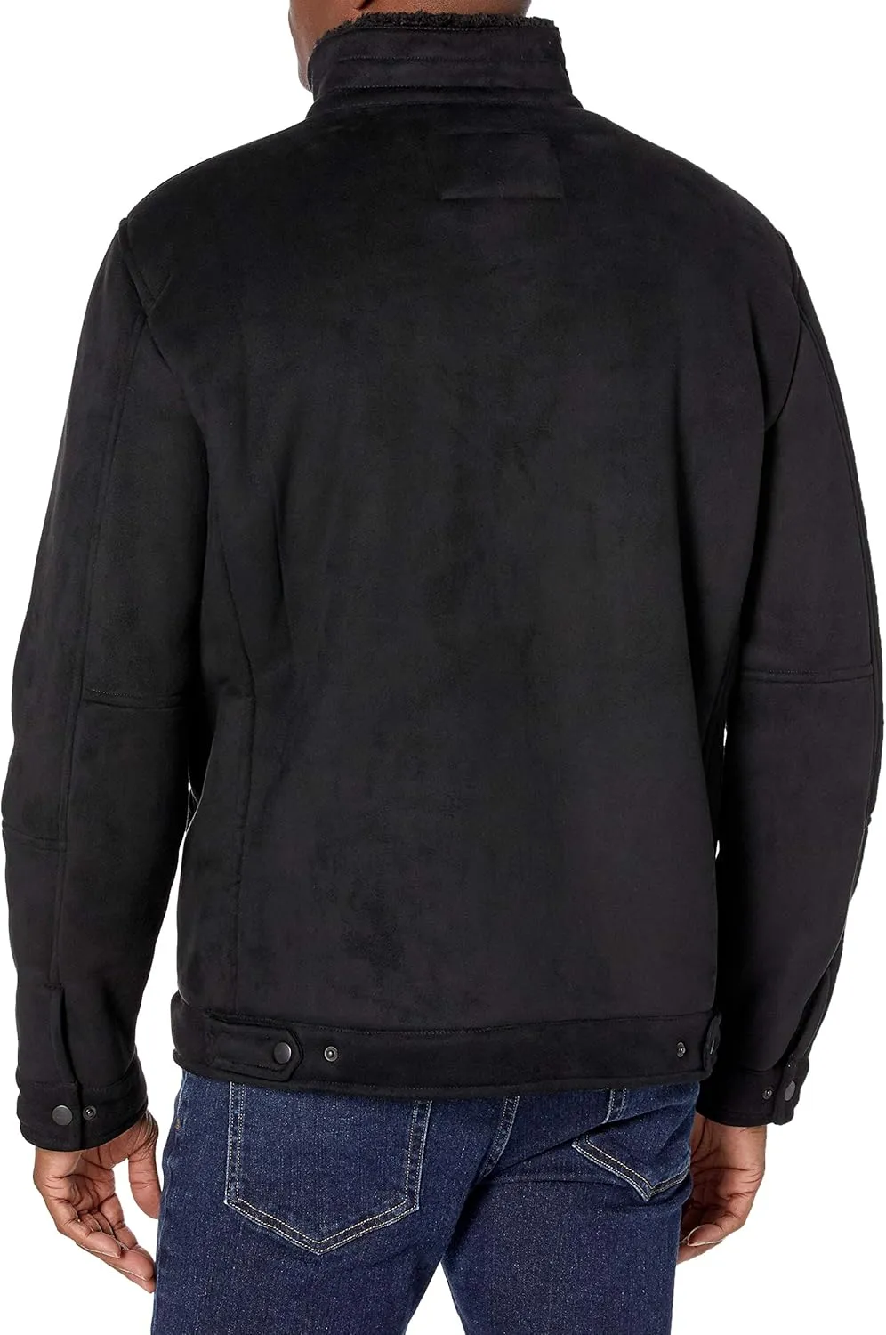 G.H. Bass & Co. Men's Faux Shearling Military Jacket