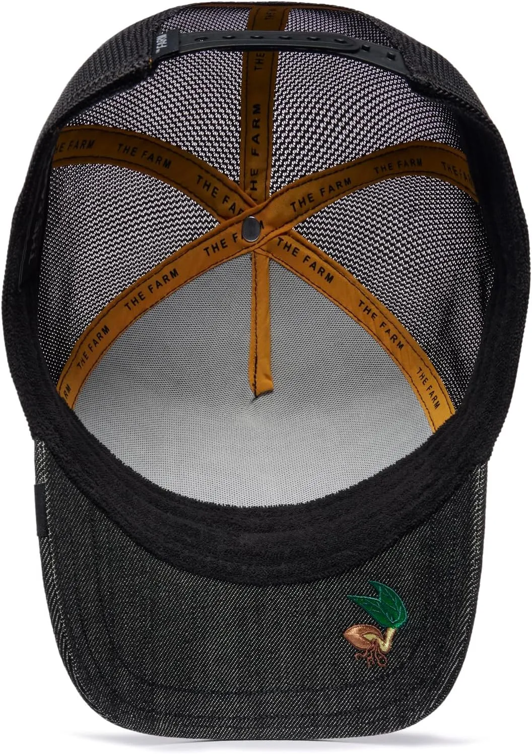 Goorin Bros. Unisex Silky Roots Collection Denim Adjustable Trucker Hat