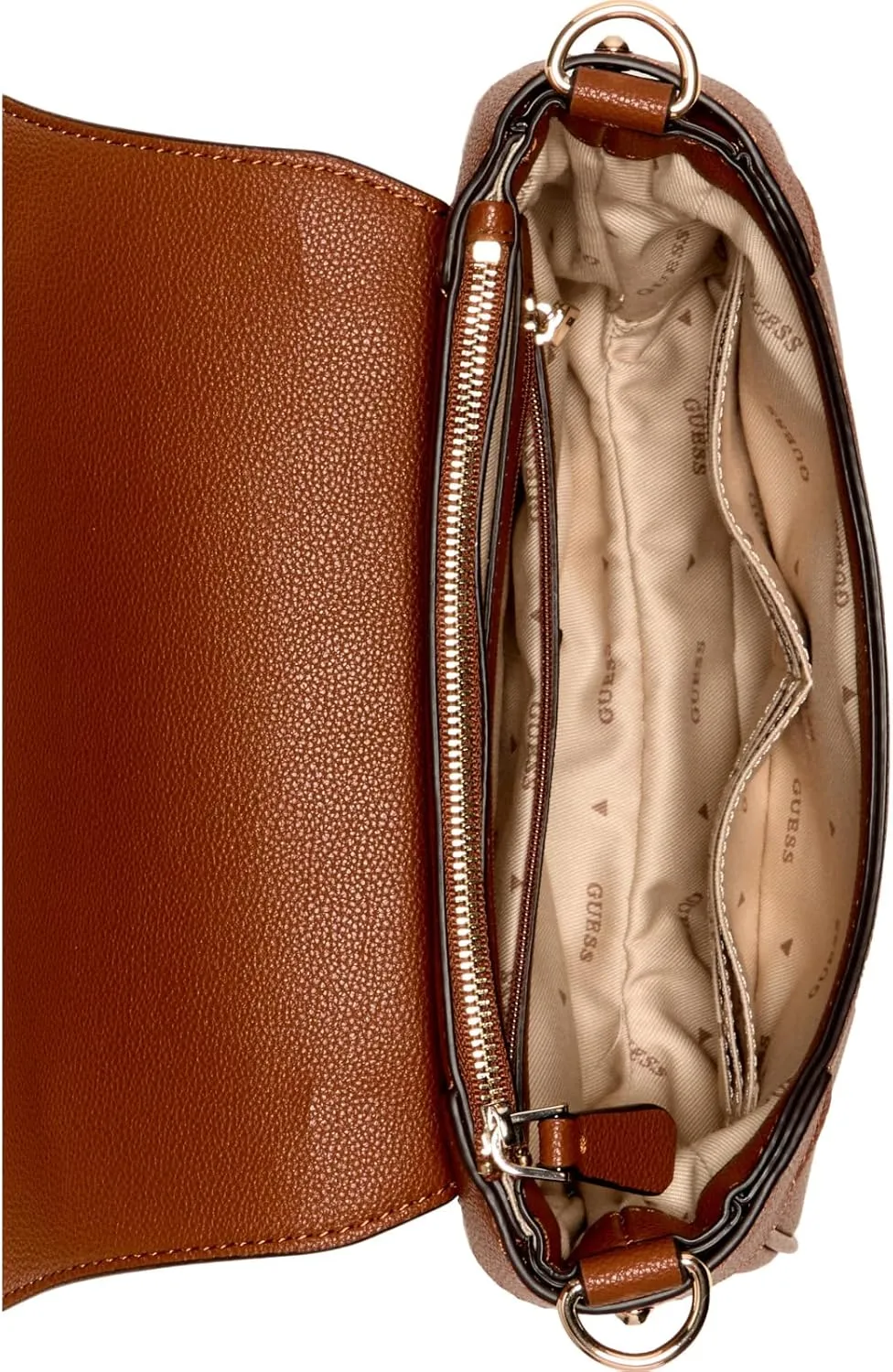 GUESS Fedora Flap Shoulder Bag