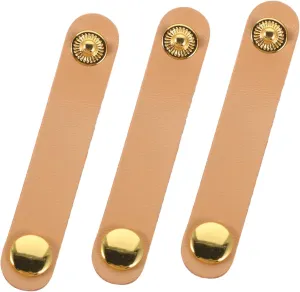 Handbag Strap Replacement 3pcs Leather Bag Strap Adjustment Buckle Broad Applicability for Daily Use Travel for Shoulder Bag