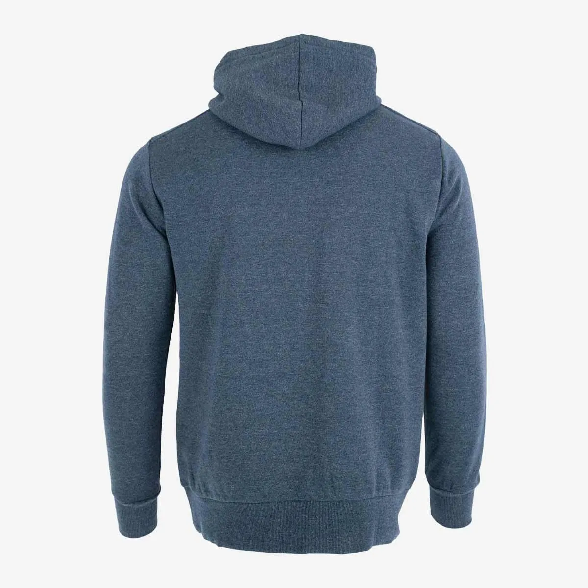 Hard Rock Unisex Embroidered Logo Hoodie, Denim Blue