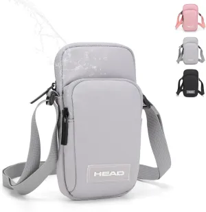 HEAD Mini Waterproof Crossbody Cell Phone Bag for Women & Men, Lightweight Sling Shoulder Bag for Travel/Shopping/Workout