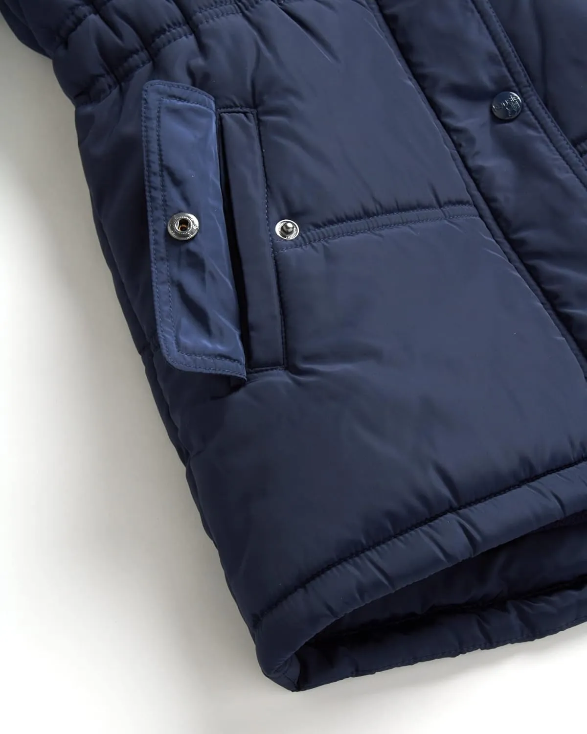 Heavyweight Bubble Puffer Winter Jacket - Anorak Ski Jacket with Cinched Waist and Sherpa Fur Hood