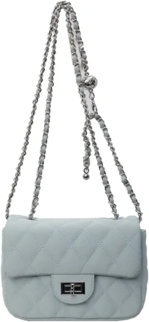 High-grade Underarm Bag Women's New Niche Design Rhombic Chain Bag Explosions Shoulder Slung Small Bag