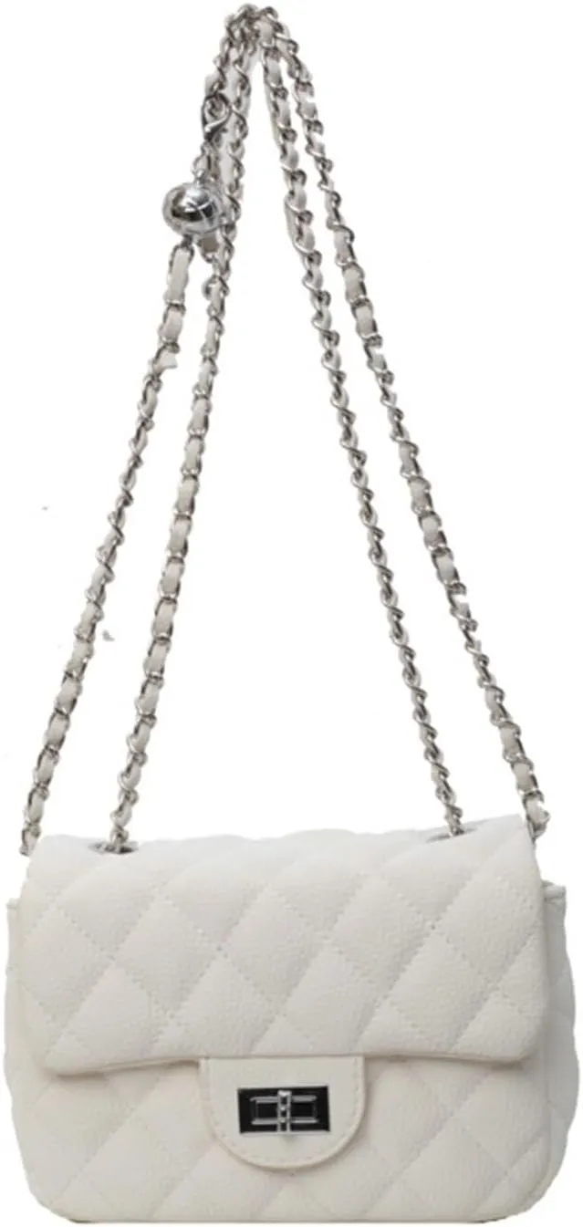 High-grade Underarm Bag Women's New Niche Design Rhombic Chain Bag Explosions Shoulder Slung Small Bag