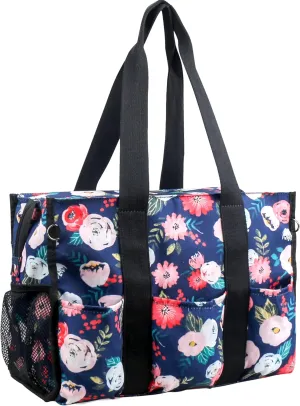 HoogaLife Nurse Bag for Work - Waterproof, Lightweight, Large Portable Bag with 14 Internal Pockets