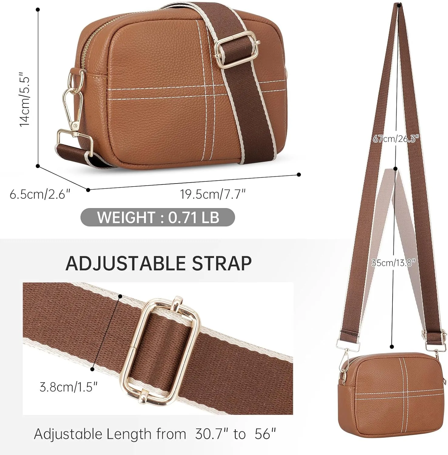 HUA ANGEL Quilted Crossbody Bags for Women, Trendy Small Crossbody Travel Purses Vegan Leather Cellphone Shoulder Handbags