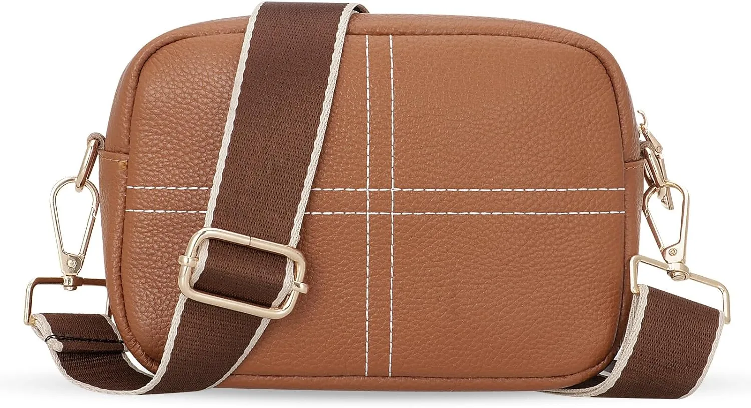 HUA ANGEL Quilted Crossbody Bags for Women, Trendy Small Crossbody Travel Purses Vegan Leather Cellphone Shoulder Handbags