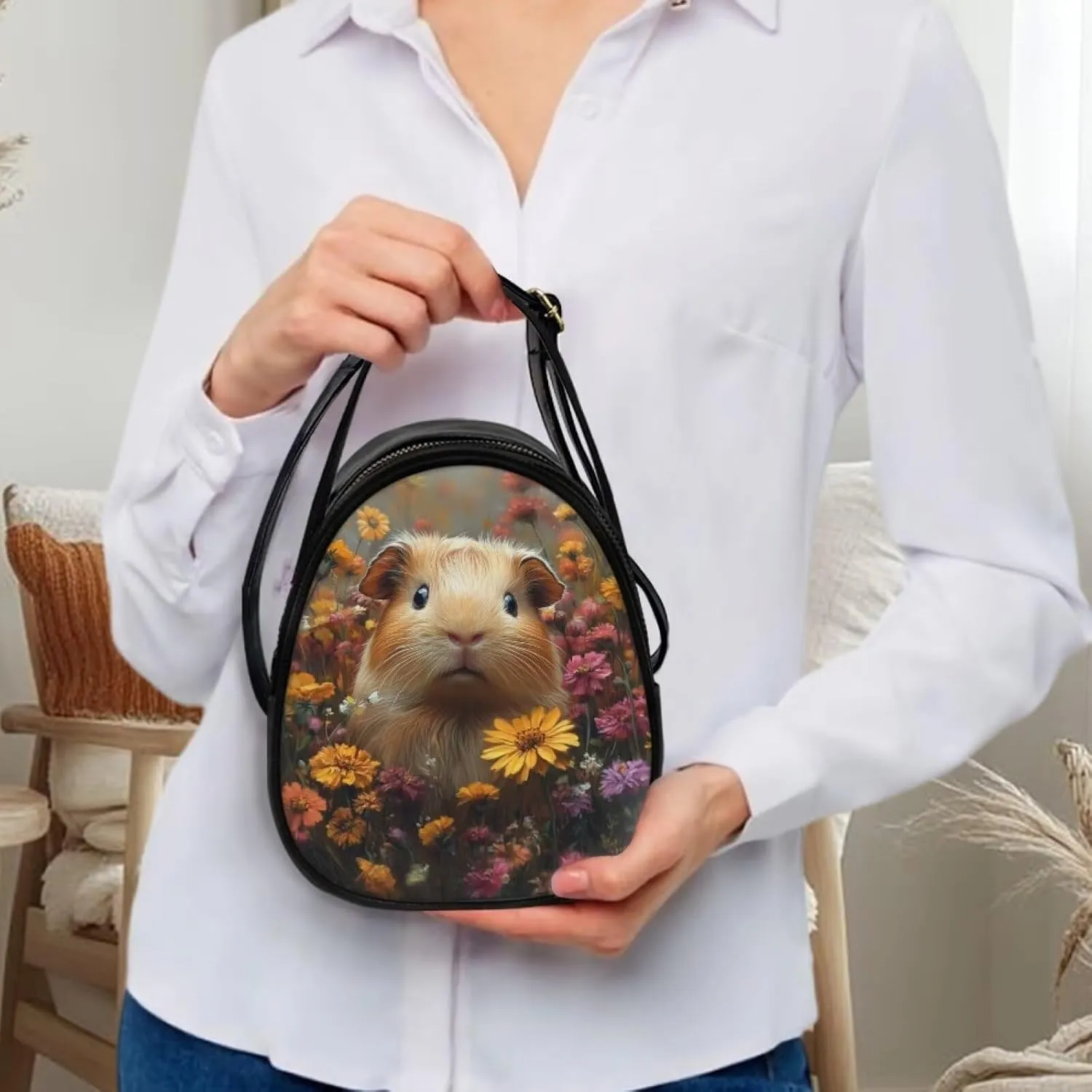 HUGS IDEA Small Crossbody Phone Bag for Women Quilted Purse Leather Cell Phone Cross Body Wallet