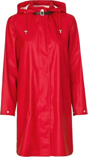Ilse Jacobsen HORNBAEK Women's Rain 71 Raincoat (Deep Red, 36)