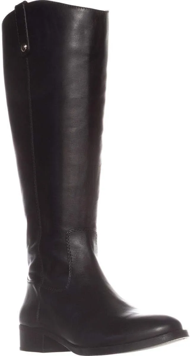 INC Womens Fawne Leather Knee-High Riding Boots