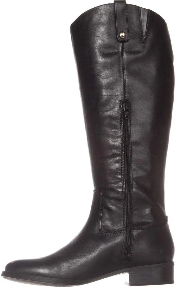INC Womens Fawne Leather Knee-High Riding Boots