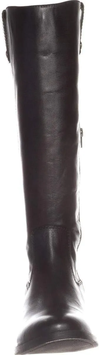 INC Womens Fawne Leather Knee-High Riding Boots