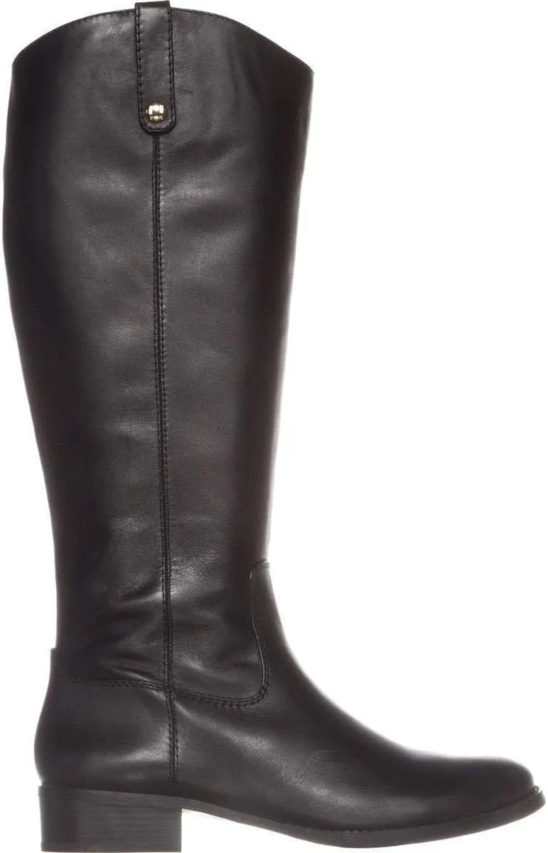 INC Womens Fawne Leather Knee-High Riding Boots