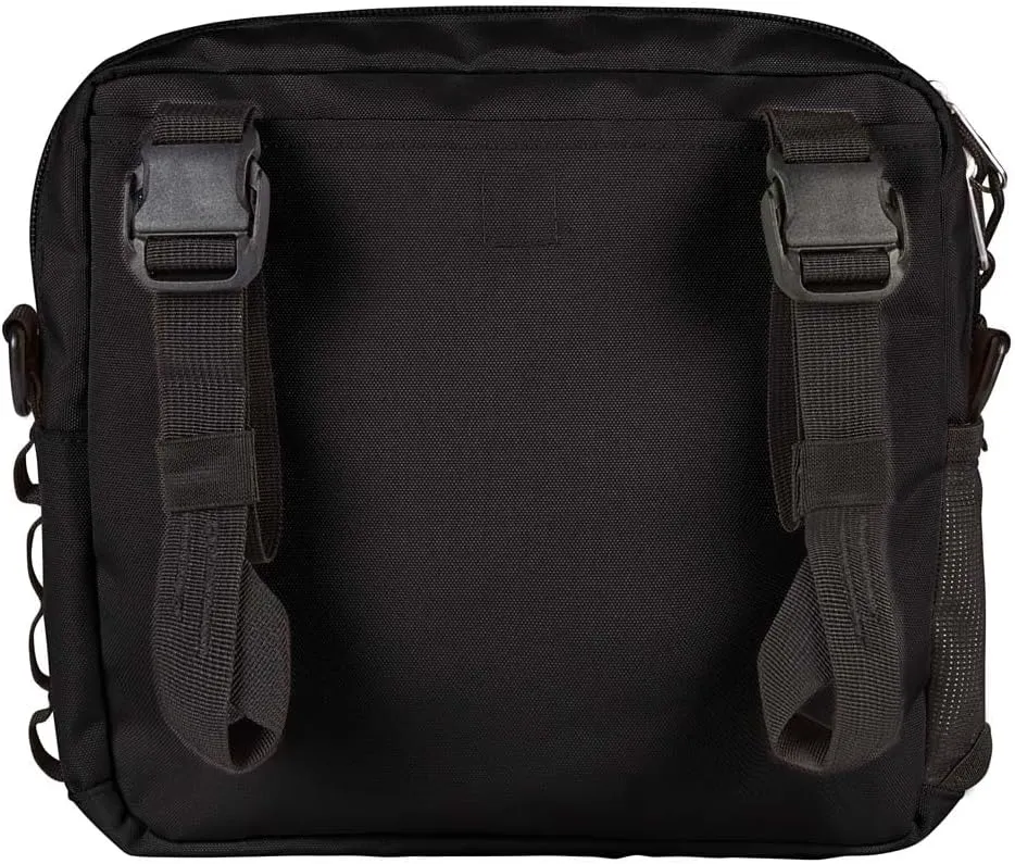 JanSport Central Adaptive Accessory Bag – Wheelchair & Walker Compatible, Versatile Carry Options, Tuck-Away Adjustable Loops, SaniStash Pocket for Easy Access, Black