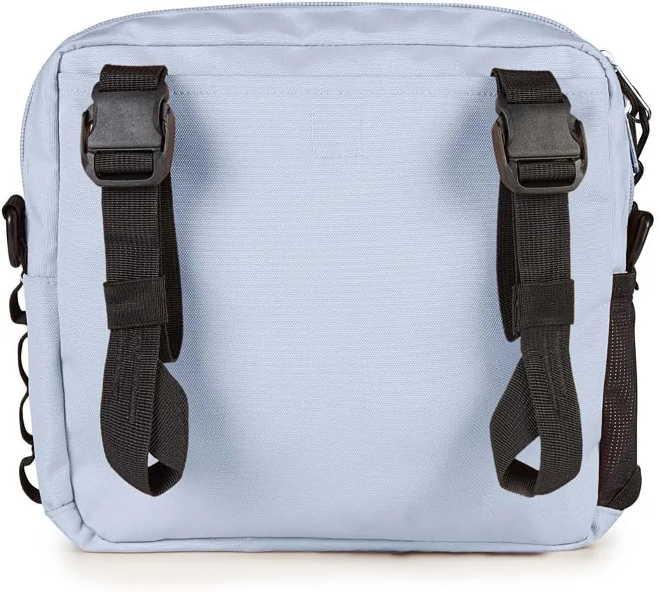 JanSport Central Adaptive Accessory Bag – Wheelchair & Walker Compatible, Versatile Carry Options, Tuck-Away Adjustable Loops, SaniStash Pocket for Easy Access, Blue Dusk