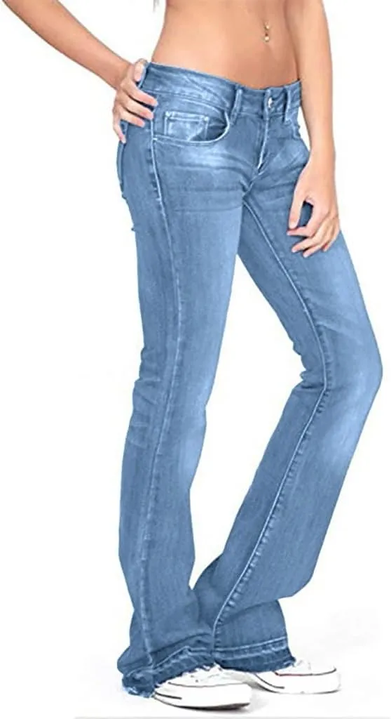 Jeans Women Lace Poket Waisted Pants Trousers Up Women’s Casual Women's Jeans Jeans for Women Jeans Women Junior