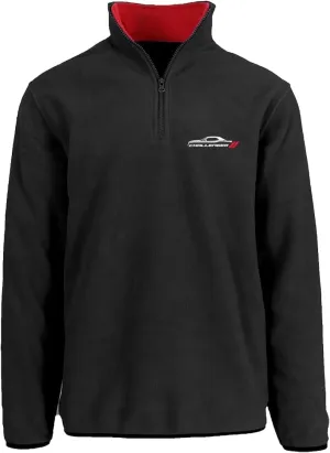 JH DESIGN GROUP Men’s Dodge Challenger Quarter Zip Fleece Sweatshirt Jacket
