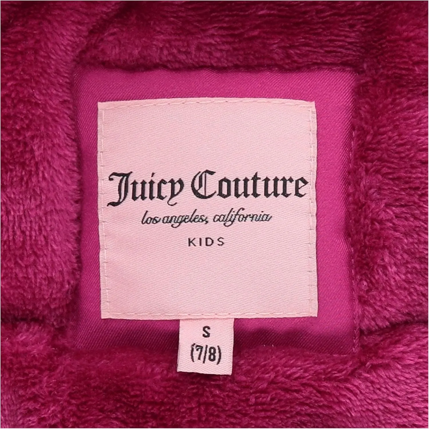 Juicy Couture Girls Coat, Faux Fur Hooded Winter Jacket, Warm Padded Parka Hoodie, Kids Heavyweight Winter Coat
