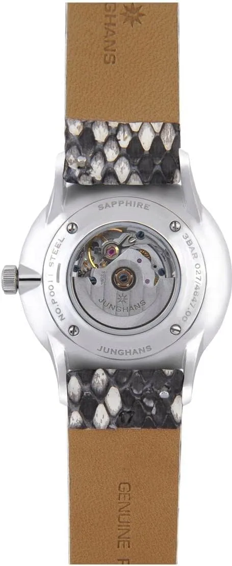 JUNGHANS Ladies' 27/4047.00 Meister Damen Automatic with Salmon Strap Watch