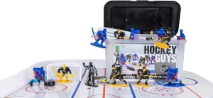 Kaskey Kids NHL Hockey Guys –Rangers vs Bruins - Inspires Kids Imaginations with Endless Hours of Creative, Open-Ended Play – Includes 2 Teams & Accessories – 25 Pieces in Every Set