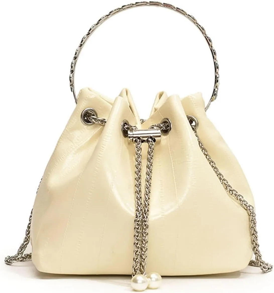 Ladies bucket bag slung chain bag on one shoulder