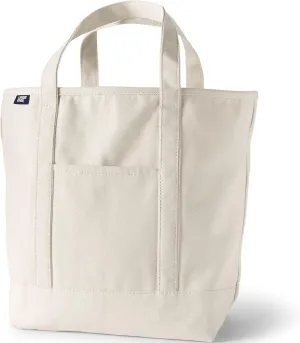 Lands' End Open Top Canvas Tote Bag
