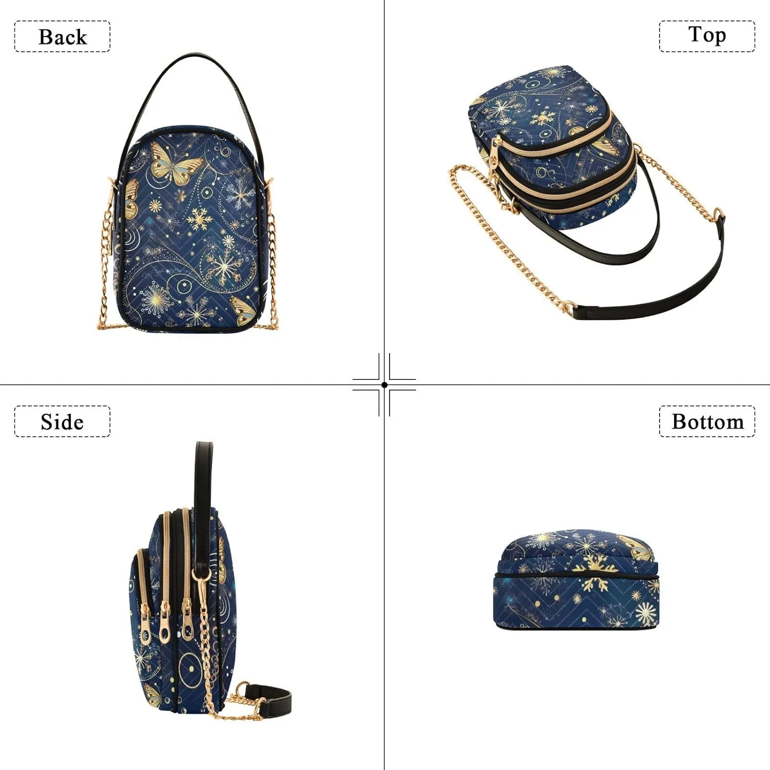 Landscapes Arch in Garden Women's Crossbody, Purse with Removable Strap Crossbody, Crossbody Bag Travel for Women