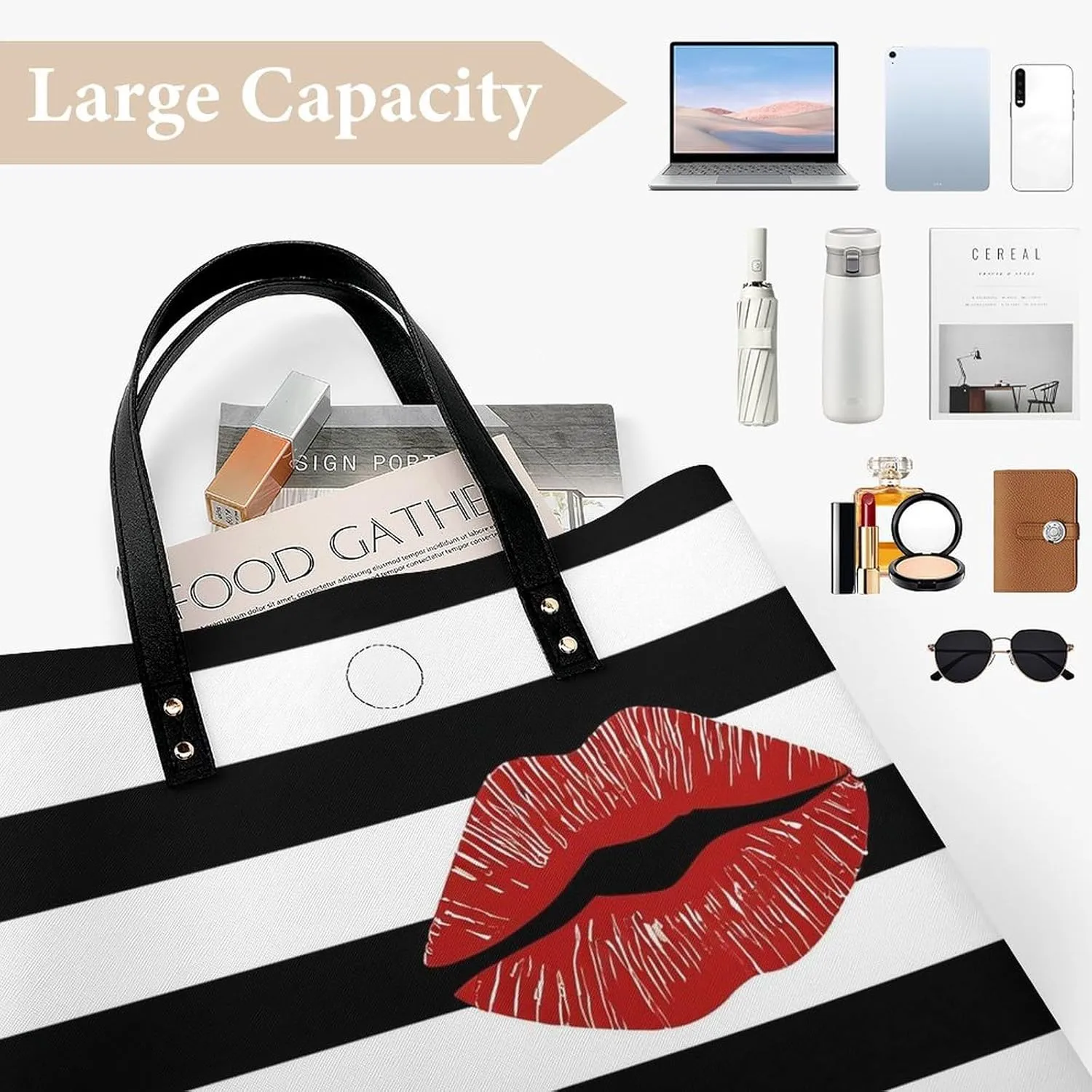 Leather Purse For Women Ladies Tote Shoulder Handbag