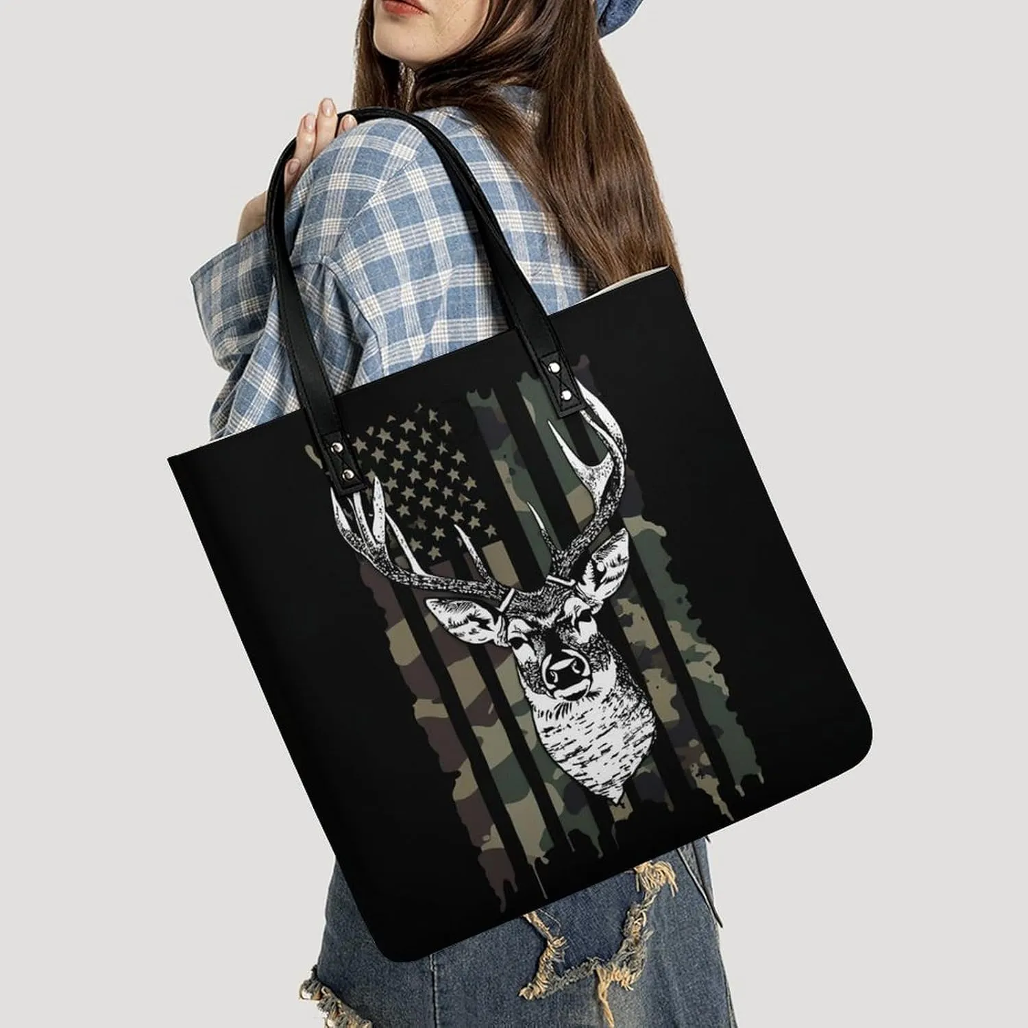 Leather Purse For Women Ladies Tote Shoulder Handbag