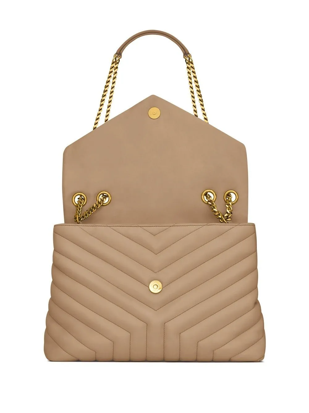 Leather shoulder bag