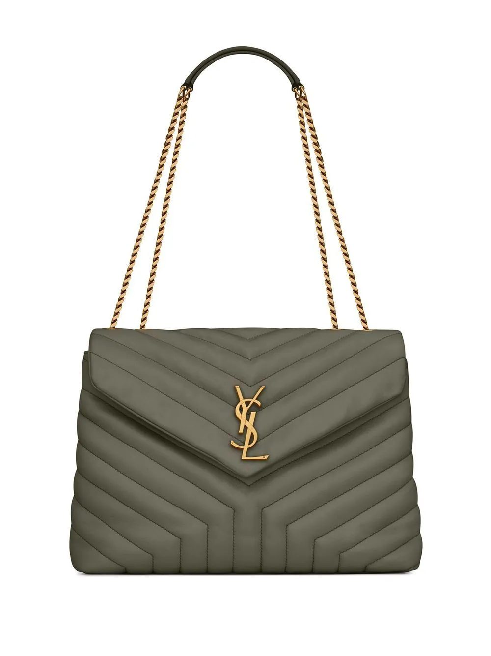 Leather shoulder bag
