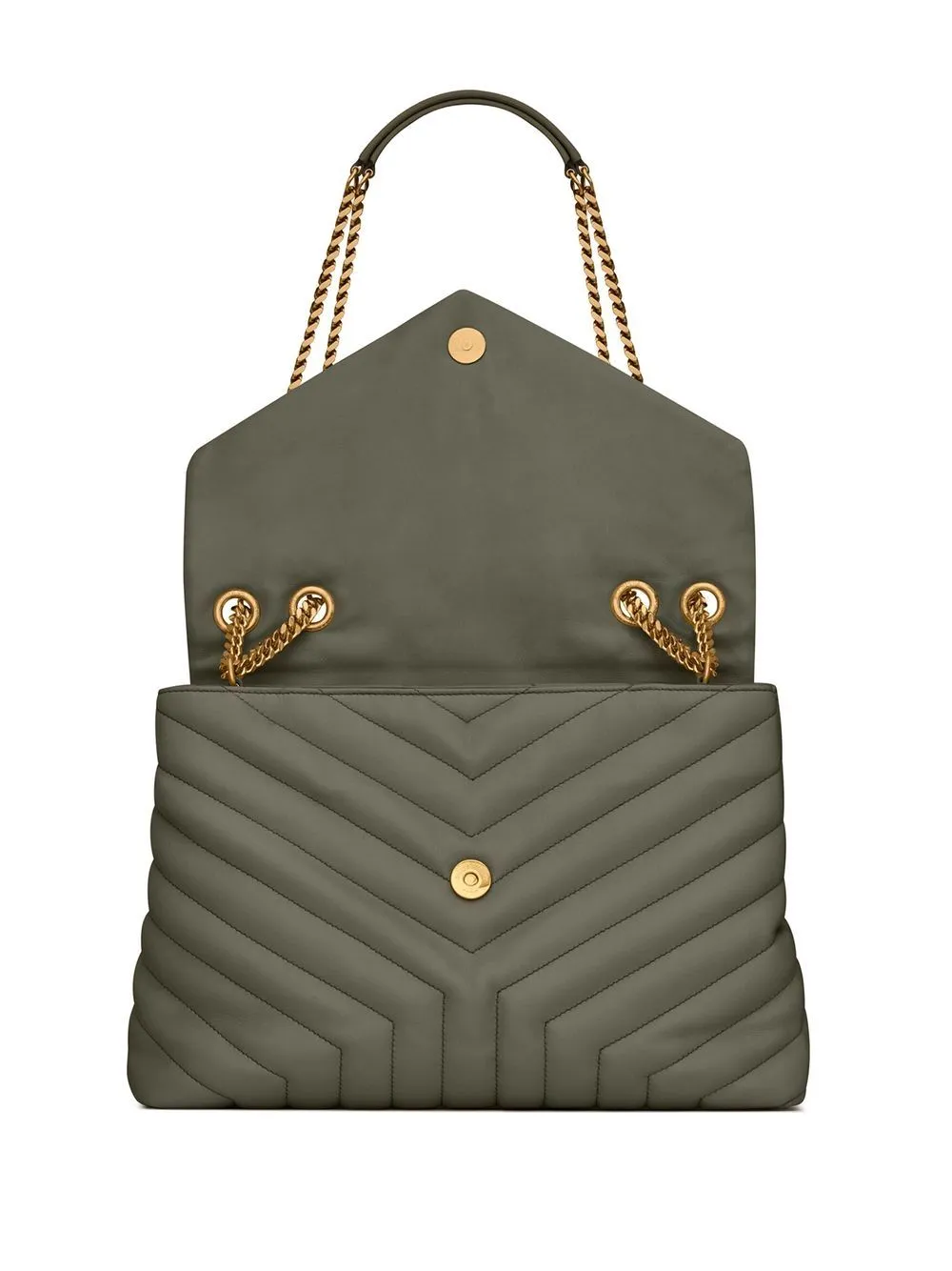 Leather shoulder bag
